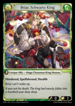 <b>Hindered、スペルシュラウド、stealth</b><br>
BriarはWake Upできない。
